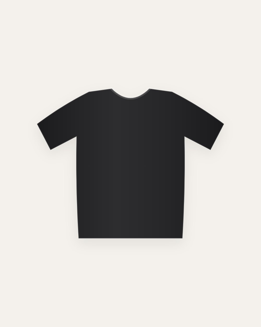 T-shirt – Svart